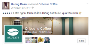 Review cua khach ve oribeans